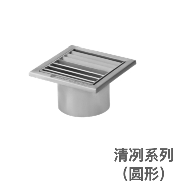 第三代产品-304不锈钢防臭地漏食品制药厂加厚工业地漏-清冽系列（圆形）